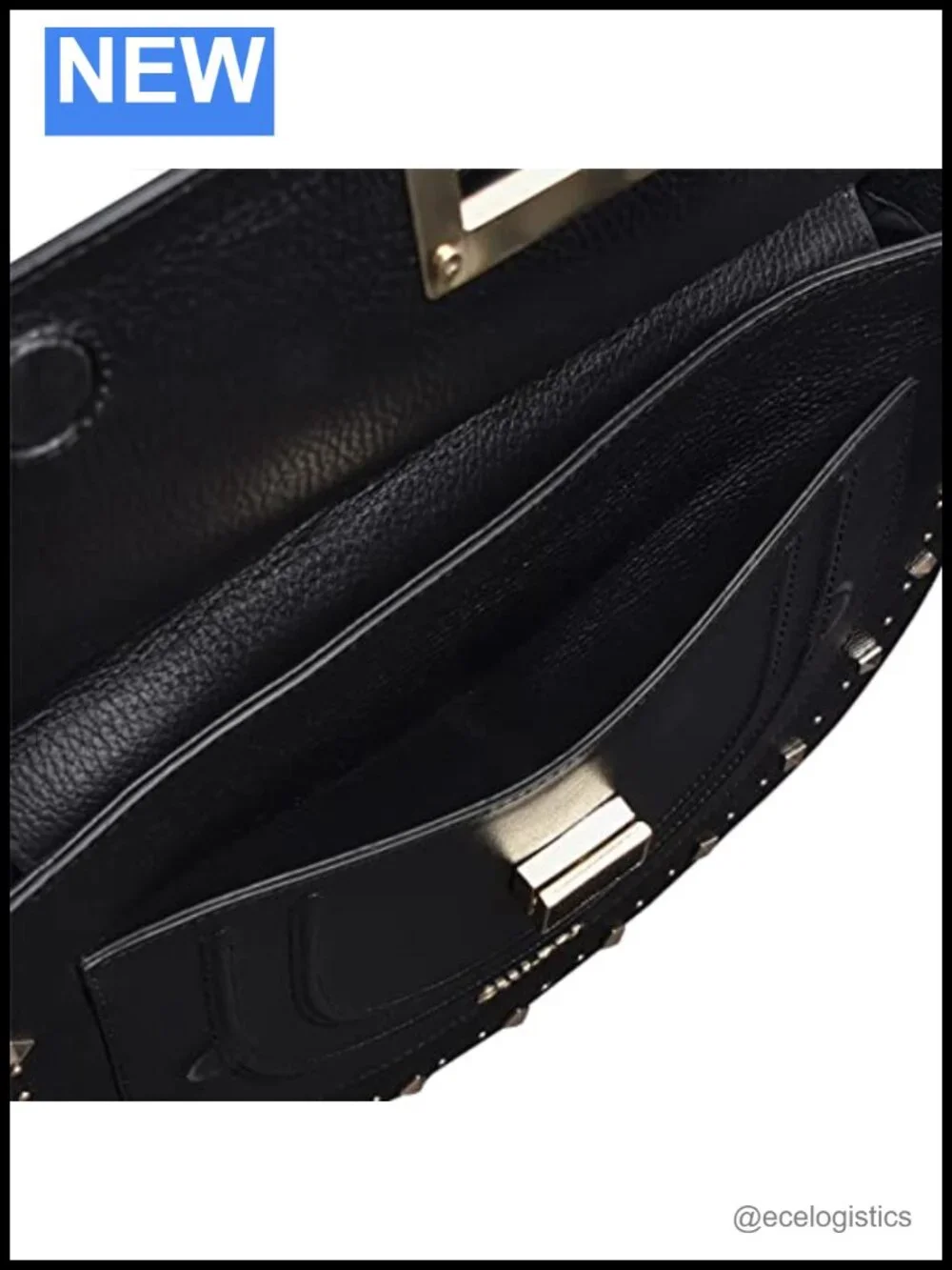 Genuine Stingray Leather Satchel Handbag with Braided Handle